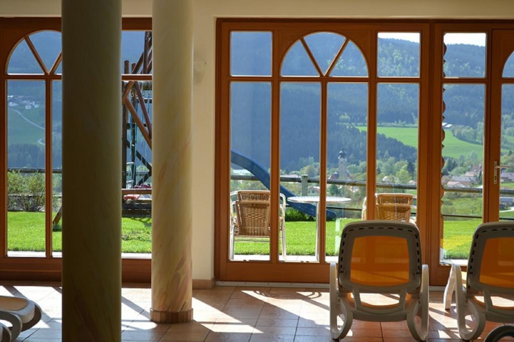 Wellness Ferienwohnungen Zellertalblick Drachselsried Luaran gambar