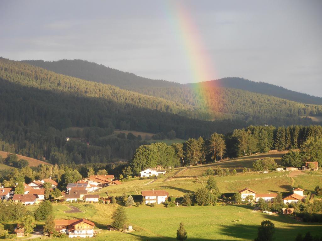 Wellness Ferienwohnungen Zellertalblick Drachselsried Luaran gambar
