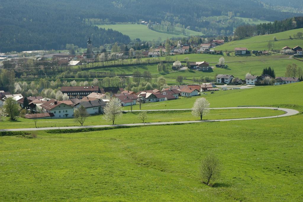 Wellness Ferienwohnungen Zellertalblick Drachselsried Luaran gambar