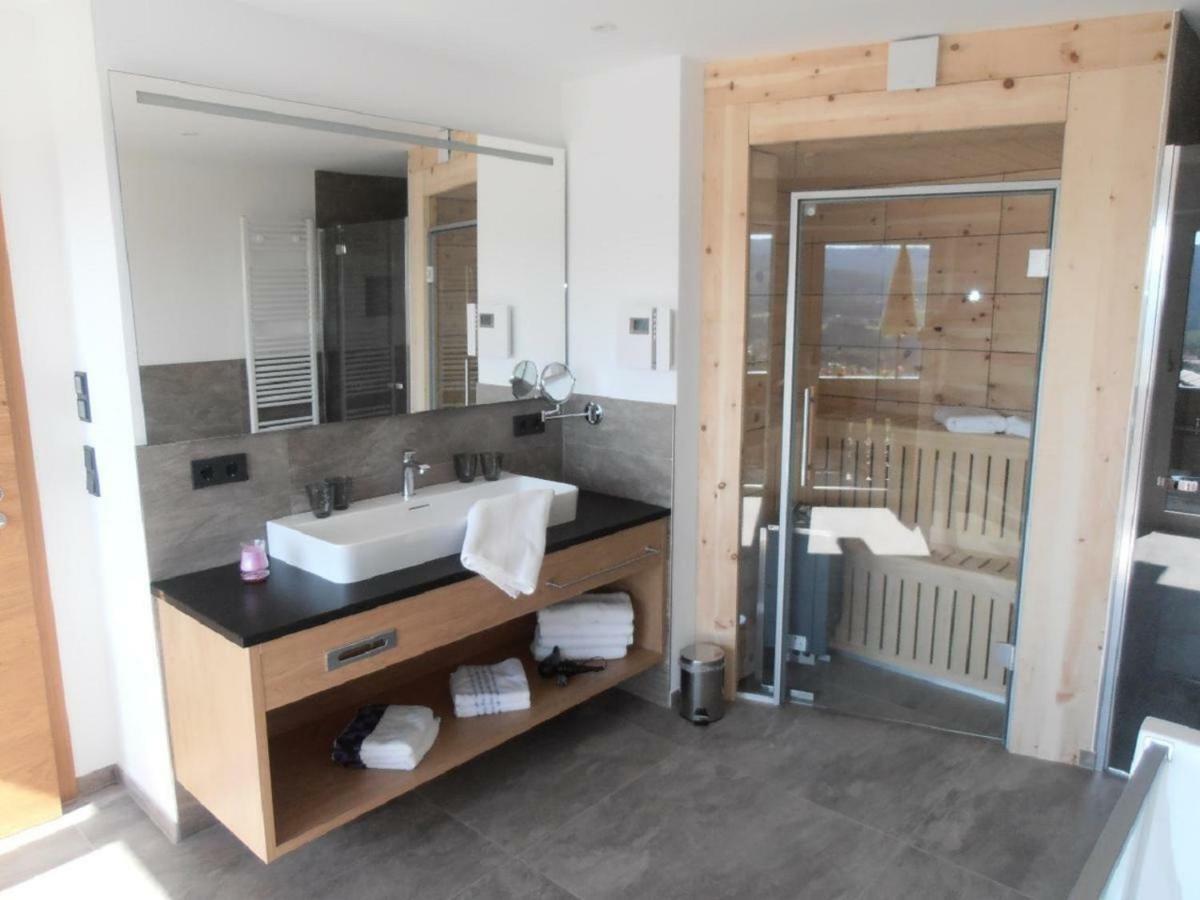 Wellness Ferienwohnungen Zellertalblick Drachselsried Luaran gambar